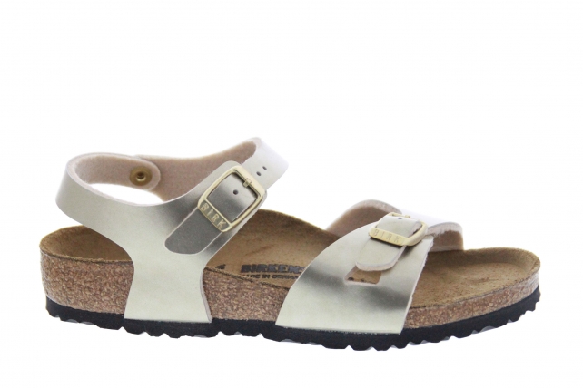 Birkenstock Rio Soft Metallic Or