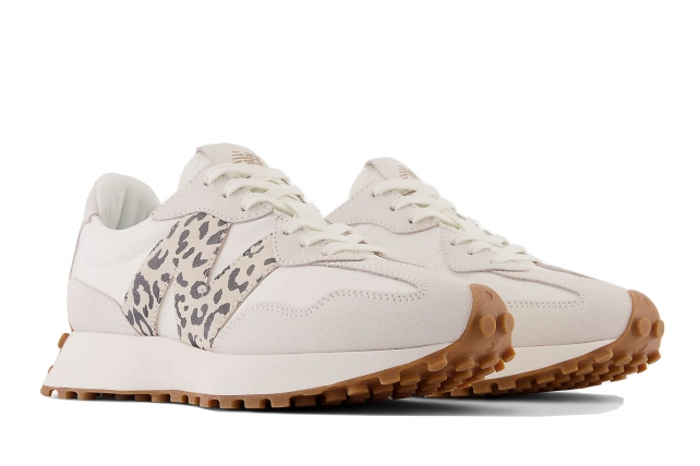 New Balance WS327 PJ Sea Salt Léopard - La paire